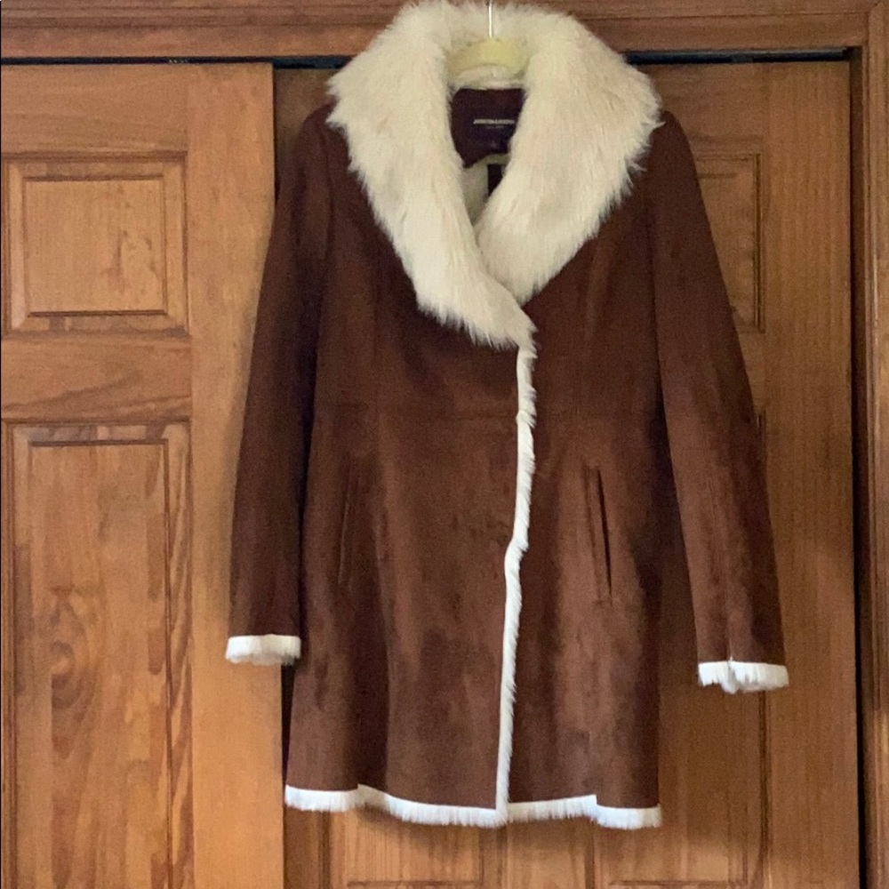 NWOT Johnston & Murphy Fur Coat